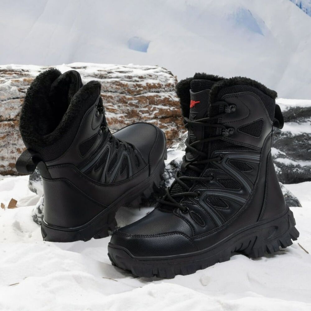 Men's Waterproof Snow Boots 10 NEW